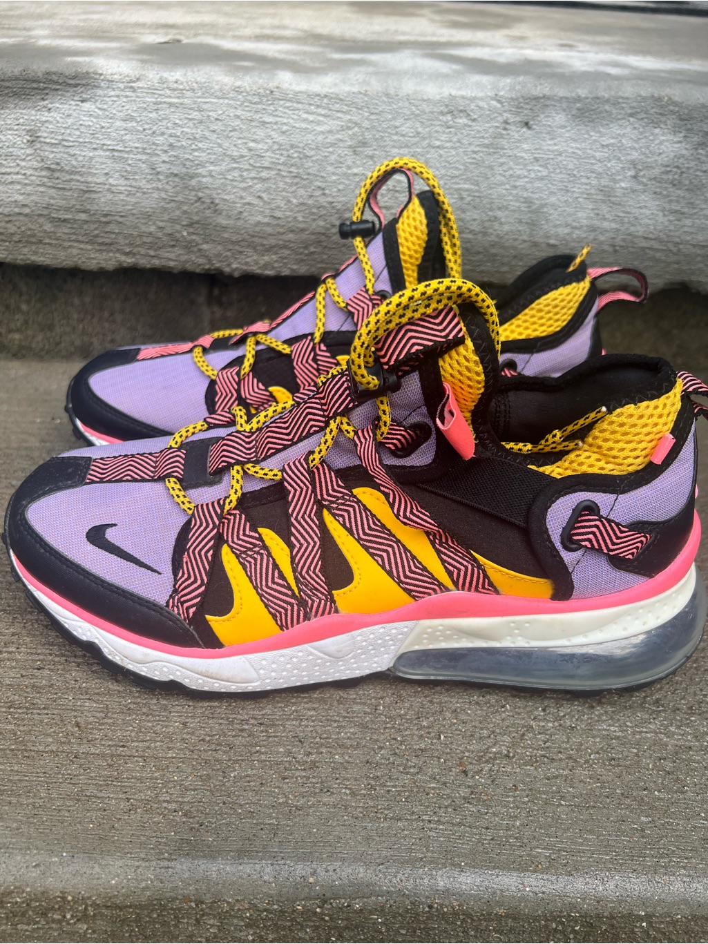 Nike Air Max 279 Bowel Atomic Purple Yellow Pink Mens 8